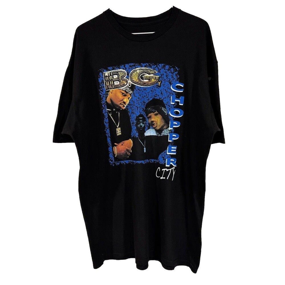BG Chopper City Rap T Shirt Size XL The Hot Boys Bling Bling B Gizzle